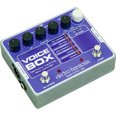 electro harmonix harmony voice box|vocal delay pedal.